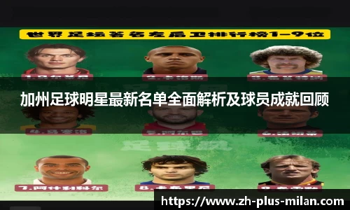 加州足球明星最新名单全面解析及球员成就回顾